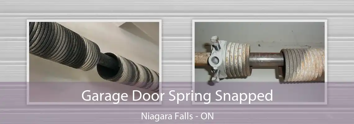 Garage Door Spring Snapped Niagara Falls - ON