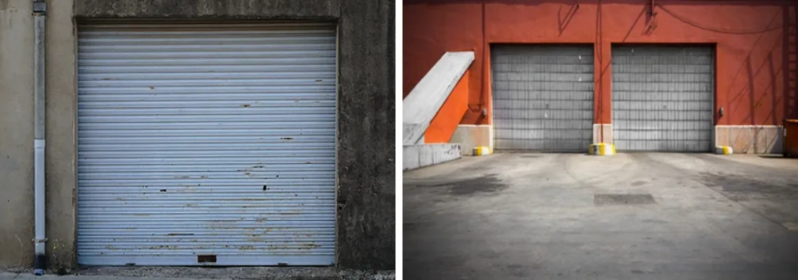 Rusty Iron Garage Doors Replacement in Niagara Falls, ON