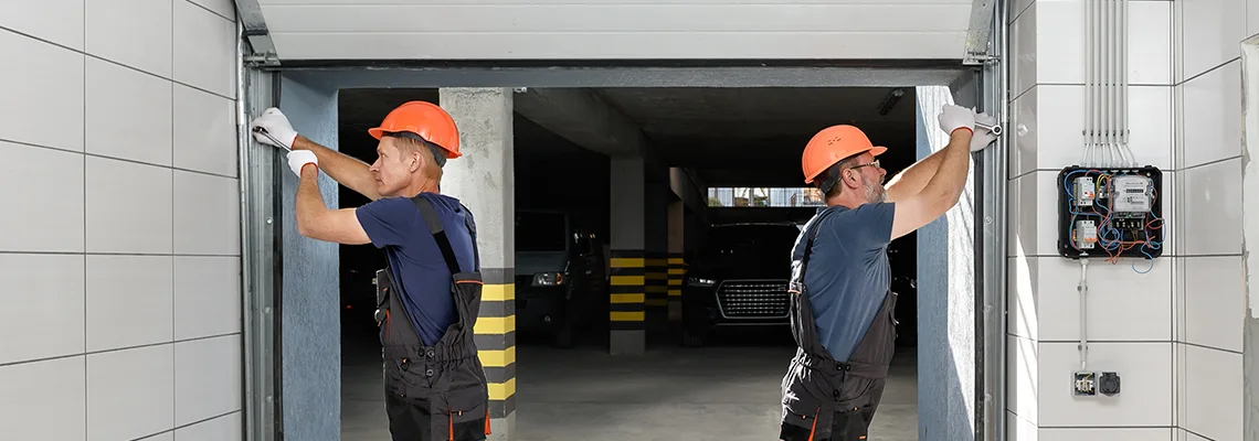 Wooden Garage Door Frame Repair in Niagara Falls, Ontario