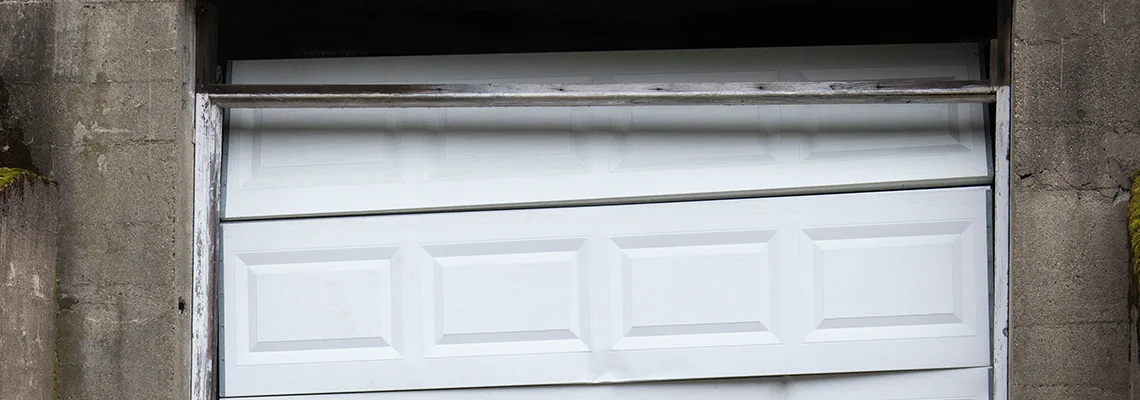 Fallen Commercial Garage Door Repair in Niagara Falls, Ontario